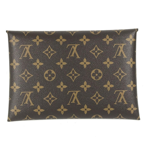 LOUIS VUITTON Clutch bag M62034 Monogram canvas Brown Monogram Pochette Kirigami