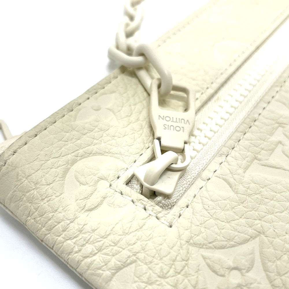 LOUIS VUITTON Clutch bag M67462 Taurillon Clemence white Taurillon Clemence Monogram Pochette A4 mens Used