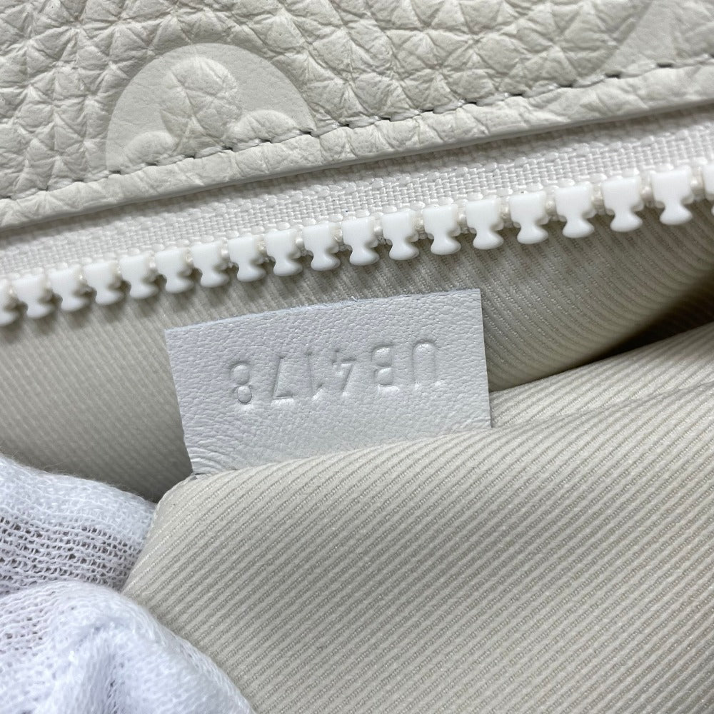 LOUIS VUITTON Clutch bag M67462 Taurillon Clemence white Taurillon Clemence Monogram Pochette A4 mens Used