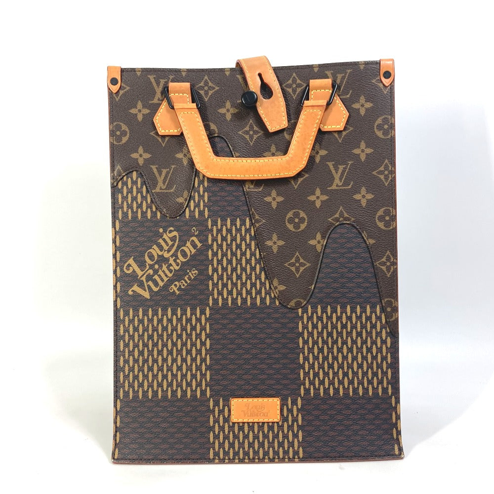 LOUIS VUITTON Tote Bag Damier canvas Brown Damier Giant NIGO collaboration Mini tote mens