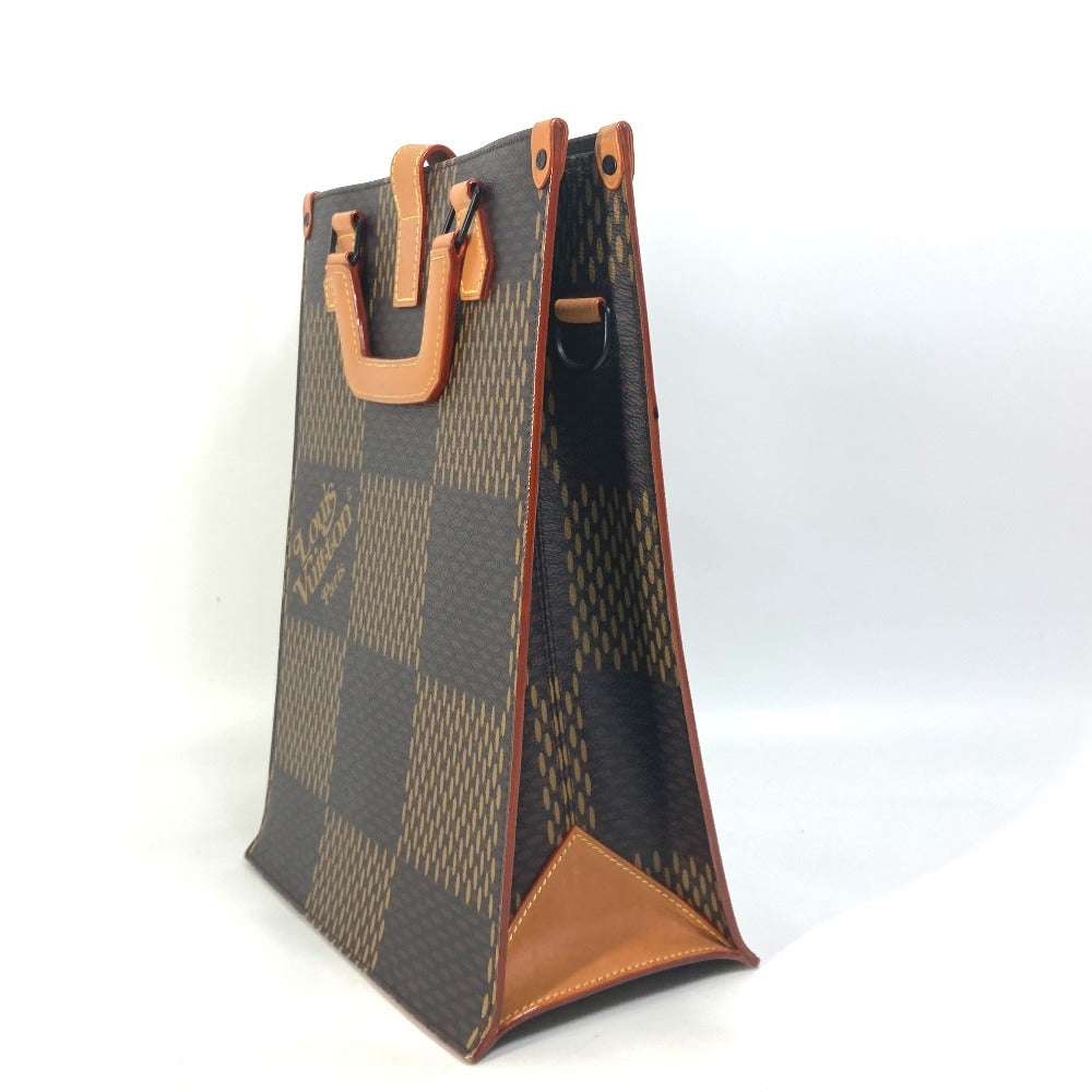 LOUIS VUITTON Tote Bag Damier canvas Brown Damier Giant NIGO collaboration Mini tote mens