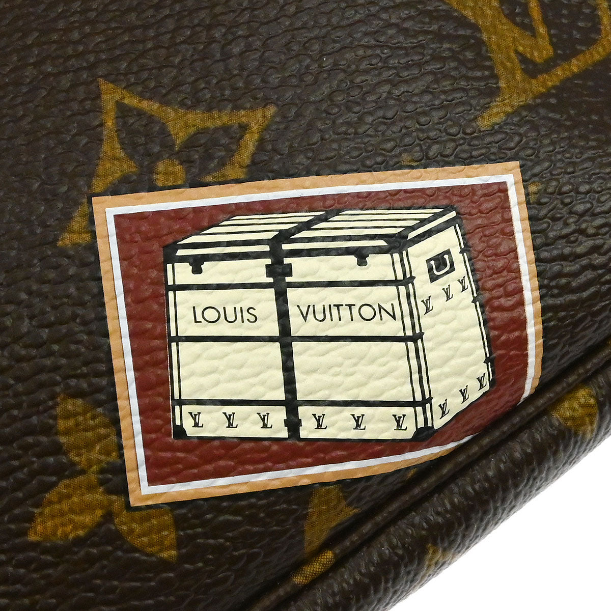 Louis Vuitton 2009 Monogram Mini Pochette Accessoires Handbag M95804