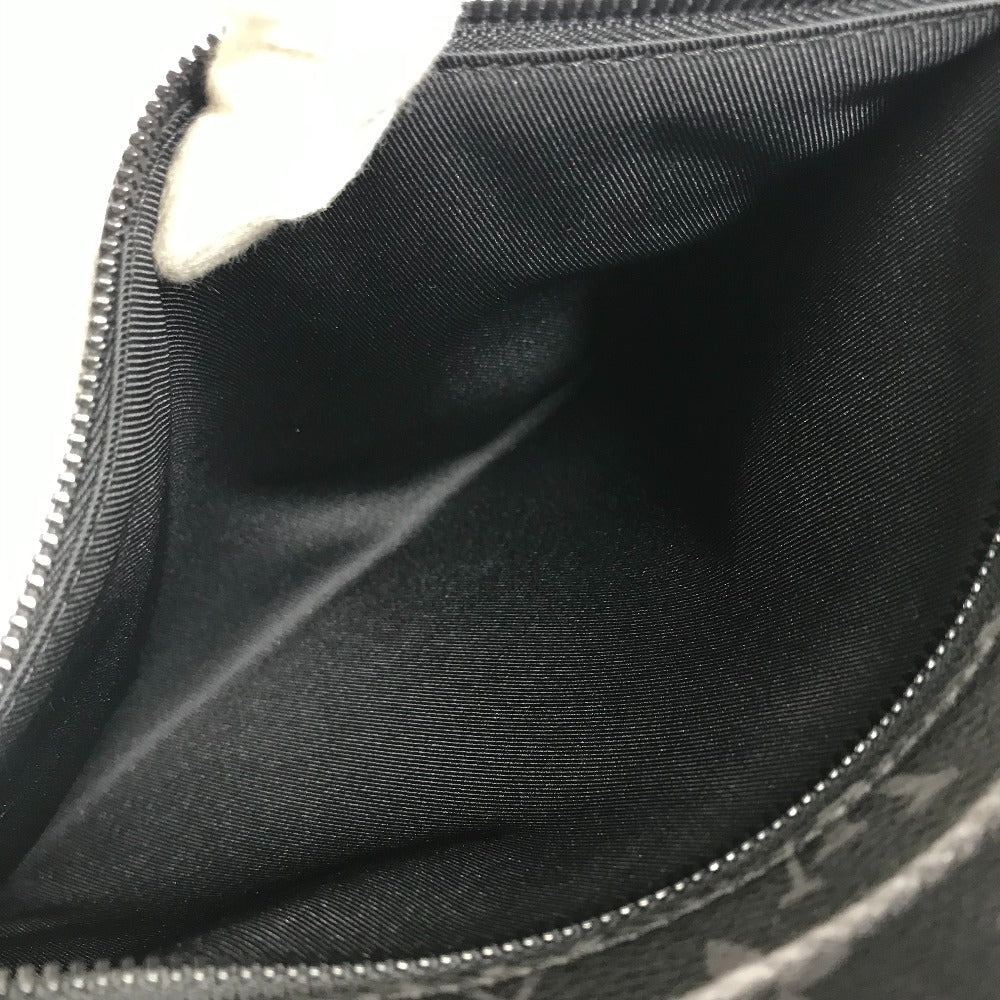LOUIS VUITTON Clutch bag M63373 Plastics, Leather black Monogram Eclipse Glaze, Japan, Tokyo, Shinjuku Isetan Exclusive Pochette Cosmos