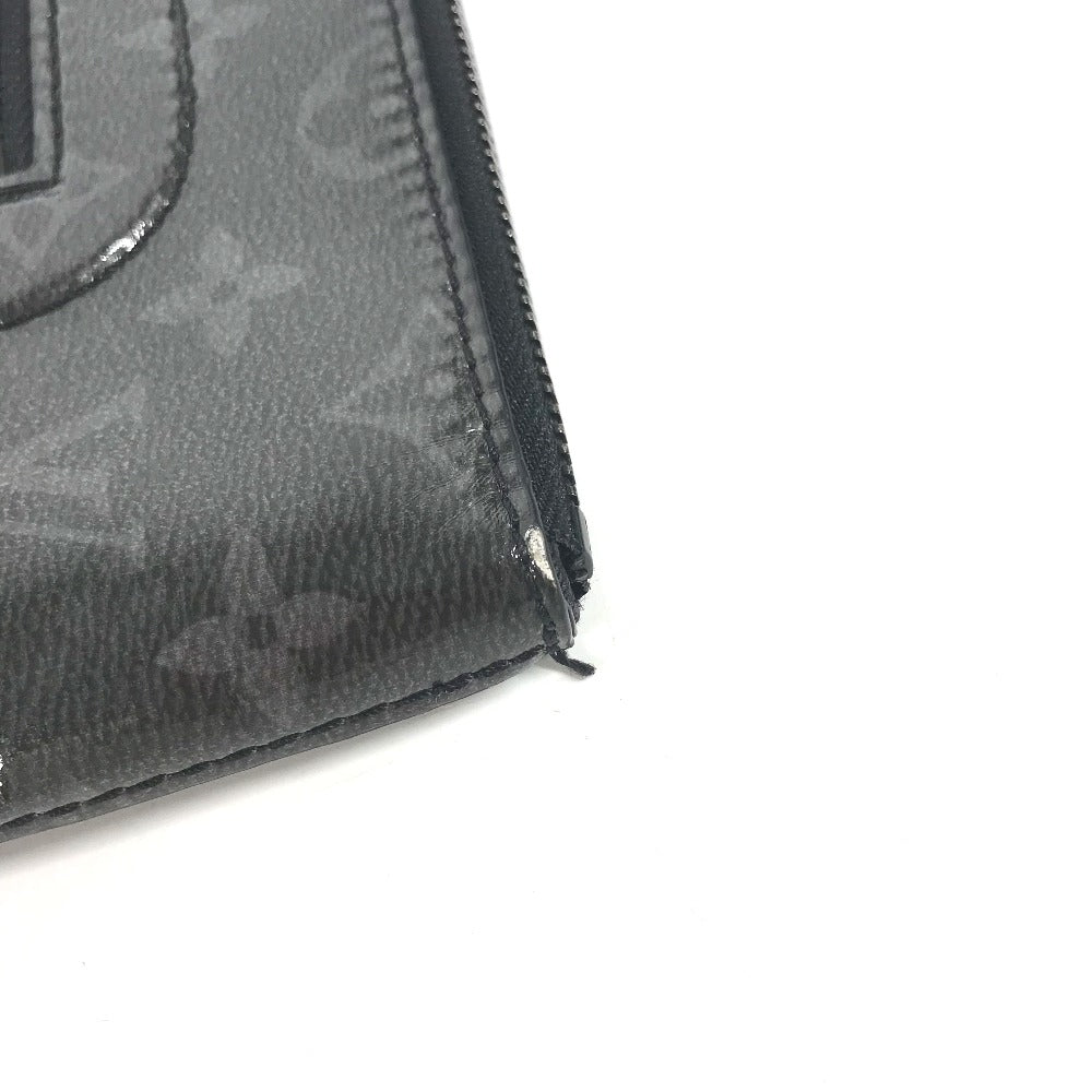 LOUIS VUITTON Clutch bag M63373 Plastics, Leather black Monogram Eclipse Glaze, Japan, Tokyo, Shinjuku Isetan Exclusive Pochette Cosmos