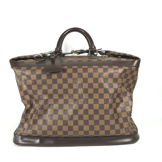 LOUIS VUITTON Boston Duffel bag N41160 Damier canvas Brown Damier Grimo 45 unisex(Unisex)