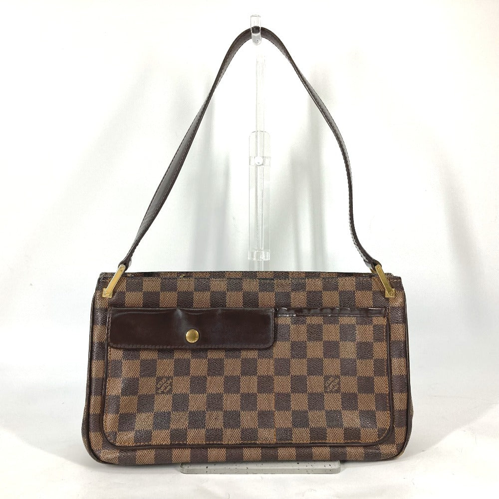 LOUIS VUITTON Shoulder Bag  N51129  Damier canvas Brown Damier Aubagne Women