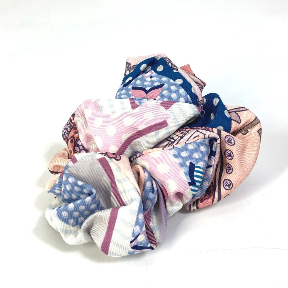 LOUIS VUITTON hair accessory M76955 silk pink Scrunchie Troshu Women