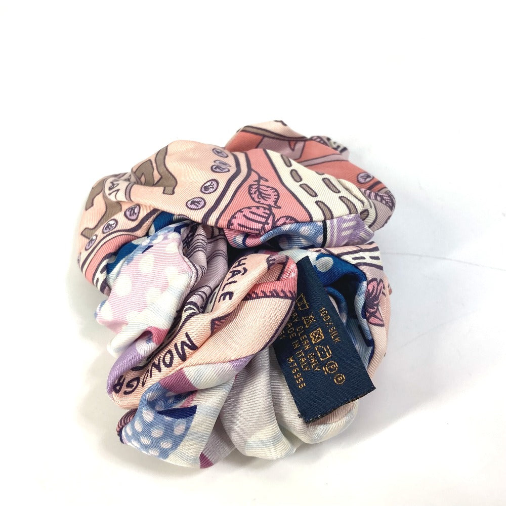 LOUIS VUITTON hair accessory M76955 silk pink Scrunchie Troshu Women
