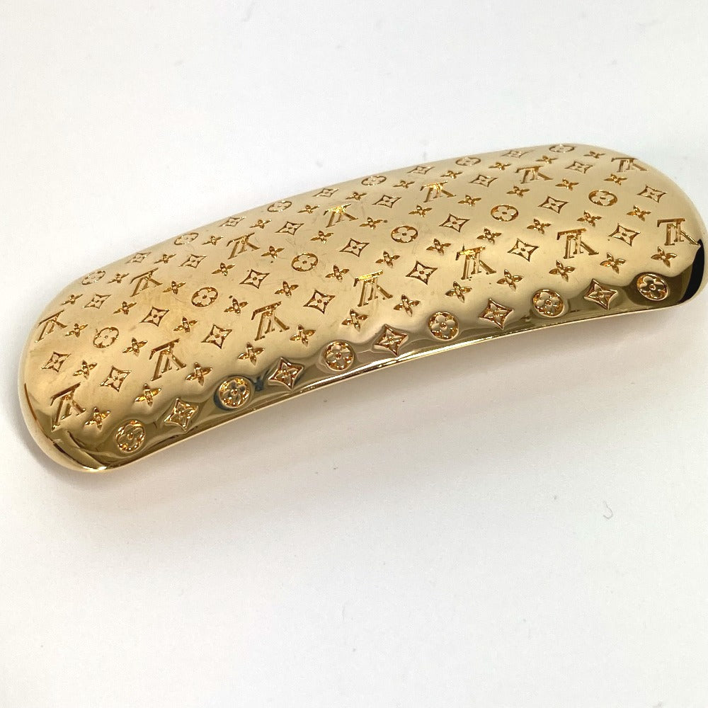 LOUIS VUITTON Valletta M80277 metal gold Monogram Baretta Nanogram Women