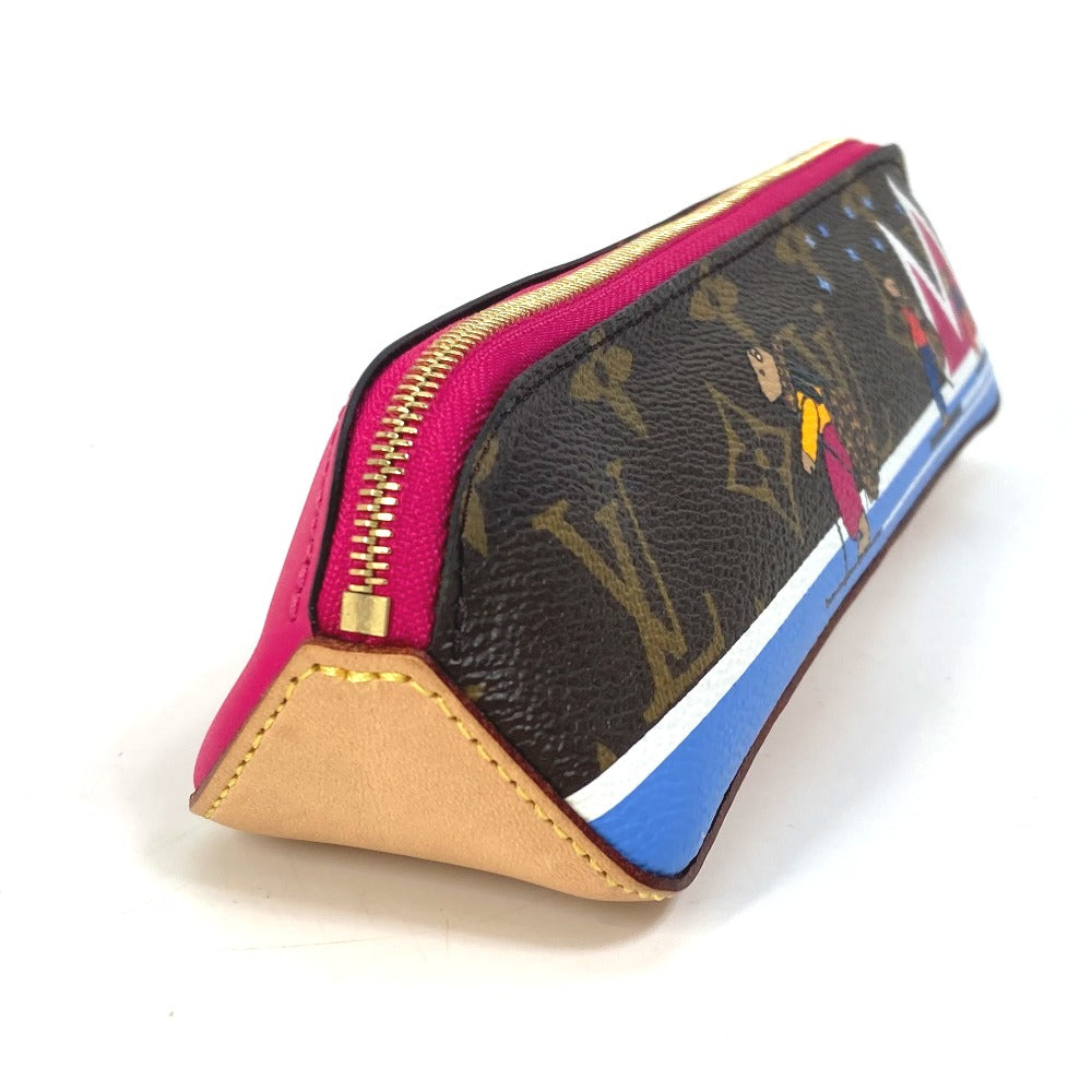 LOUIS VUITTON pencil case GI0289 Monogram canvas Brown Monogram Truth Elizabeth Women