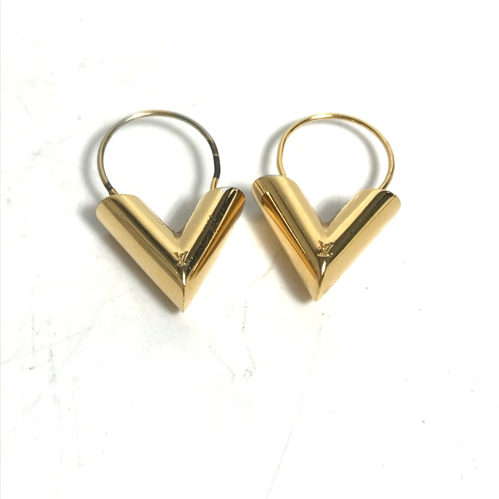 LOUIS VUITTON Pierce M61088 metal gold Pierce Essential V Women