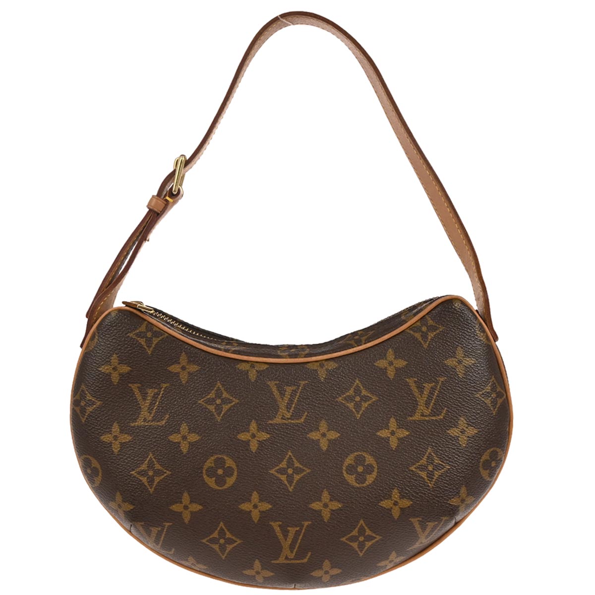 Louis Vuitton 2003 Monogram Pochette Croissant Handbag M51510