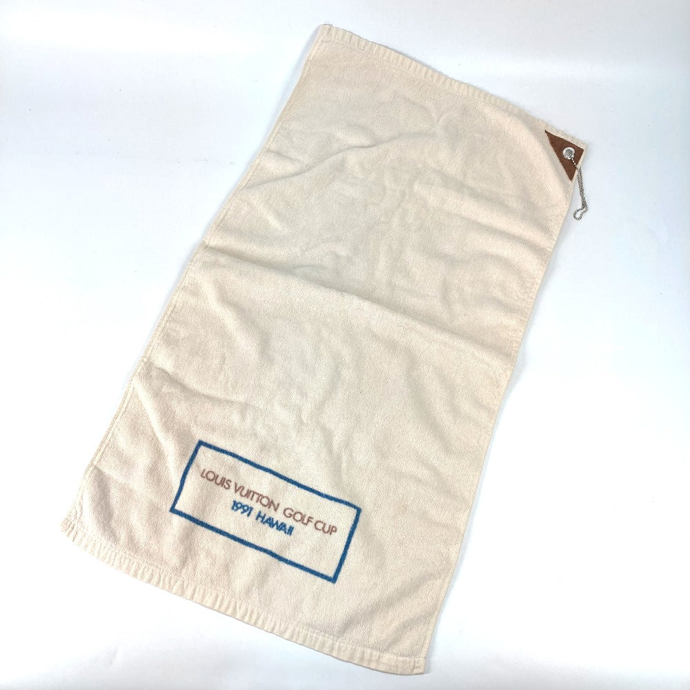 LOUIS VUITTON towel cotton White type 1991 Hawaii Novelty LVCUP Louis Vuitton Cup Golf GOLF unisex(Unisex)