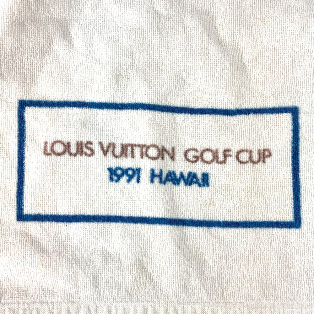 LOUIS VUITTON towel cotton White type 1991 Hawaii Novelty LVCUP Louis Vuitton Cup Golf GOLF unisex(Unisex)