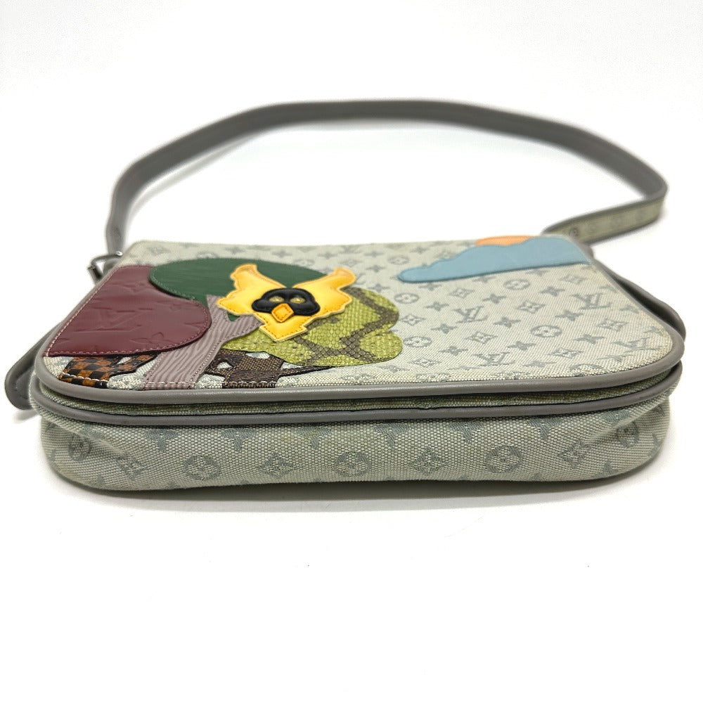 LOUIS VUITTON Shoulder Bag M92279 Monogram mini canvas gray Monogram mini Conte DefÃ© Musette