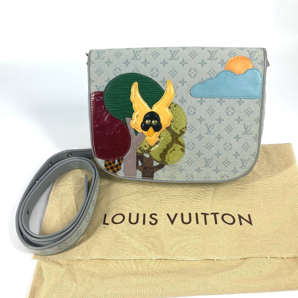 LOUIS VUITTON Shoulder Bag M92279 Monogram mini canvas gray Monogram mini Musette Comte de Fe Women