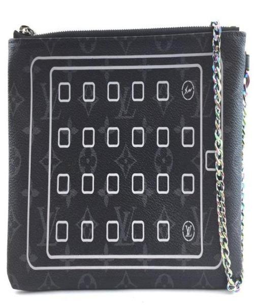 Louis Vuitton Ipad Pouch Monogram Eclipse Flash