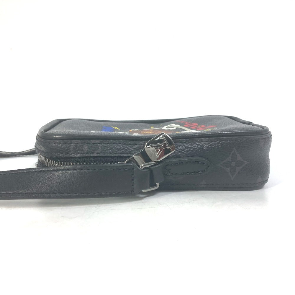 LOUIS VUITTON Shoulder Bag Monogram Eclipse Canvas black Monogram Eclipse DanubePPM mens