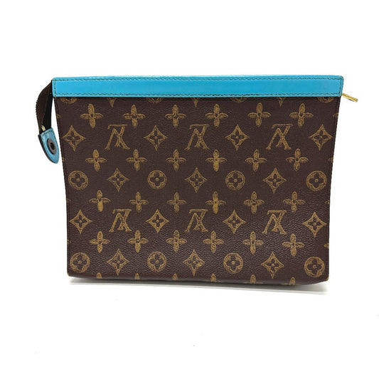 LOUIS VUITTON Clutch bag M81204 Monogram canvas Brown Monogram Pochette Voyage MM mens Used