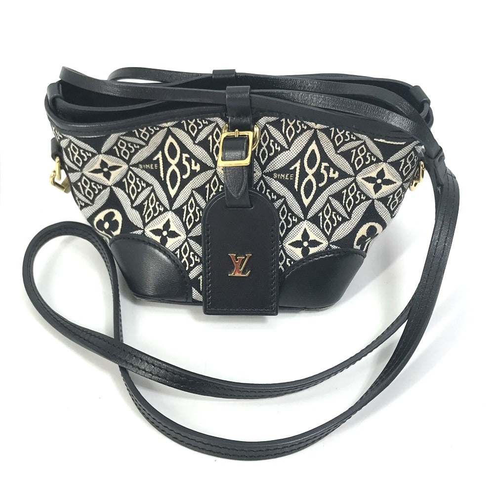 LOUIS VUITTON Shoulder Bag Jacquard black Monogram Noe Peirce Women