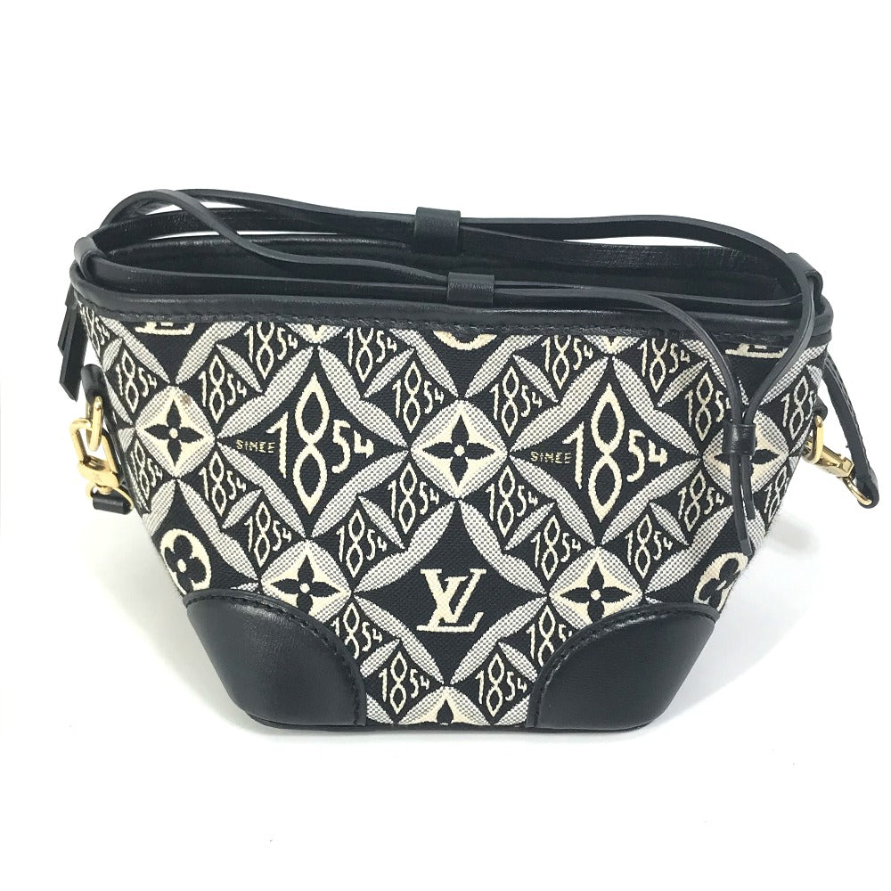 LOUIS VUITTON Shoulder Bag Jacquard black Monogram Noe Peirce Women