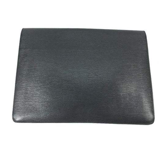 LOUIS VUITTON Clutch bag ?54452 Epi Leather black Epi Porto Document Case
