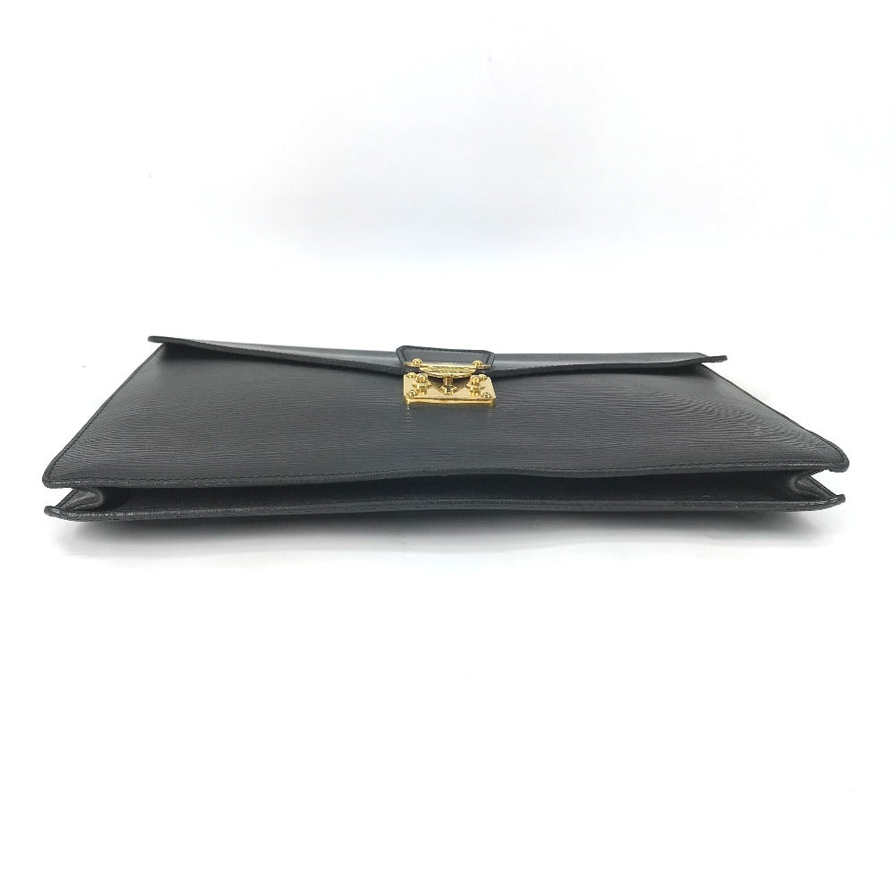 LOUIS VUITTON Clutch bag ?54452 Epi Leather black Epi Porto Document Case