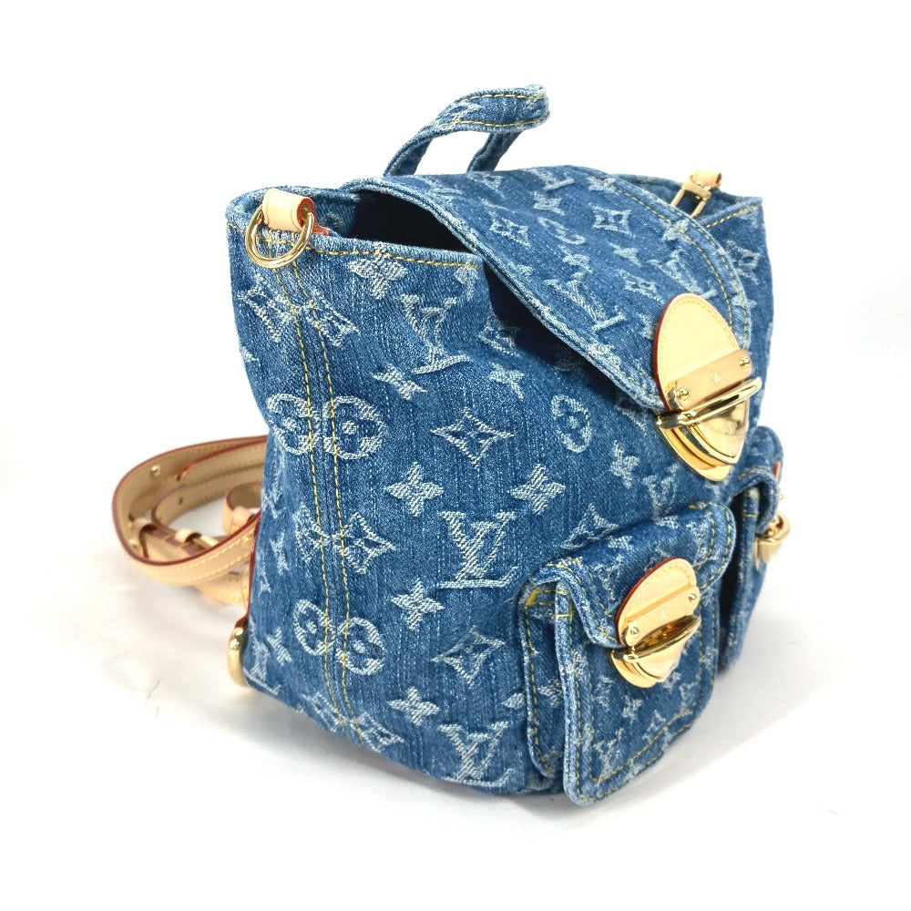 LOUIS VUITTON Backpack M46836 Monogram denim blue New LV Remix Venice
