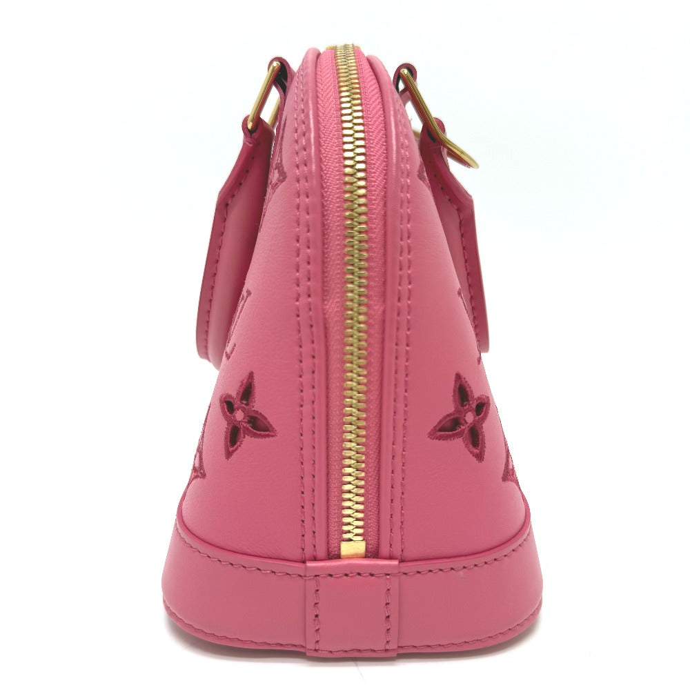 LOUIS VUITTON Handbag M22878 leather pink LV Broderie Anglaise Alma BB