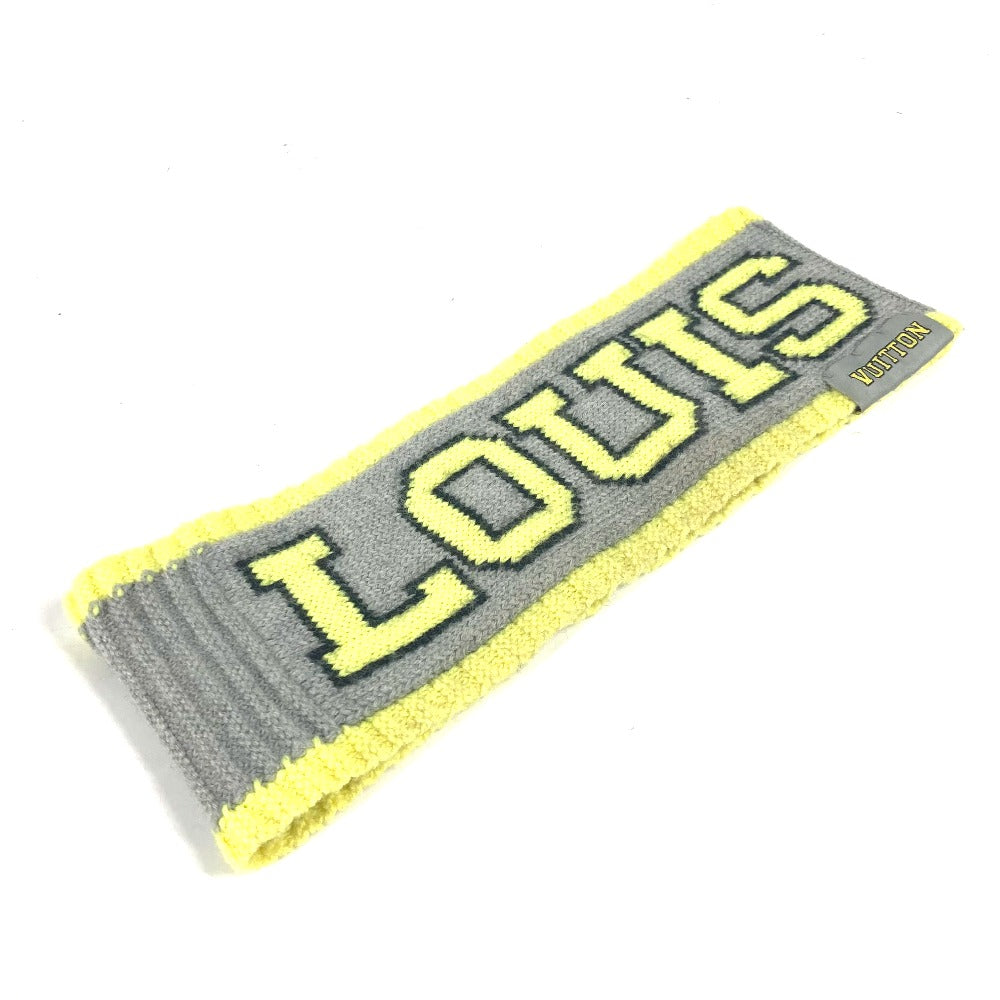 LOUIS VUITTON hair accessory MP2149 wool yellow Fully Headband mens(Unisex)