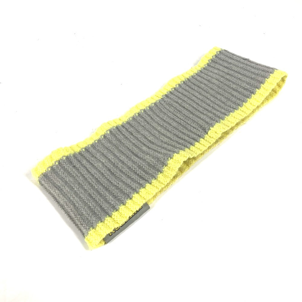 LOUIS VUITTON hair accessory MP2149 wool yellow Fully Headband mens(Unisex)