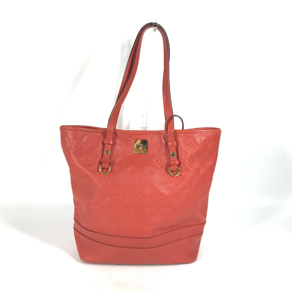 LOUIS VUITTON Shoulder Bag Monogram Ann Platt Leather Red Monogram Ann Platt Citadine PM Women