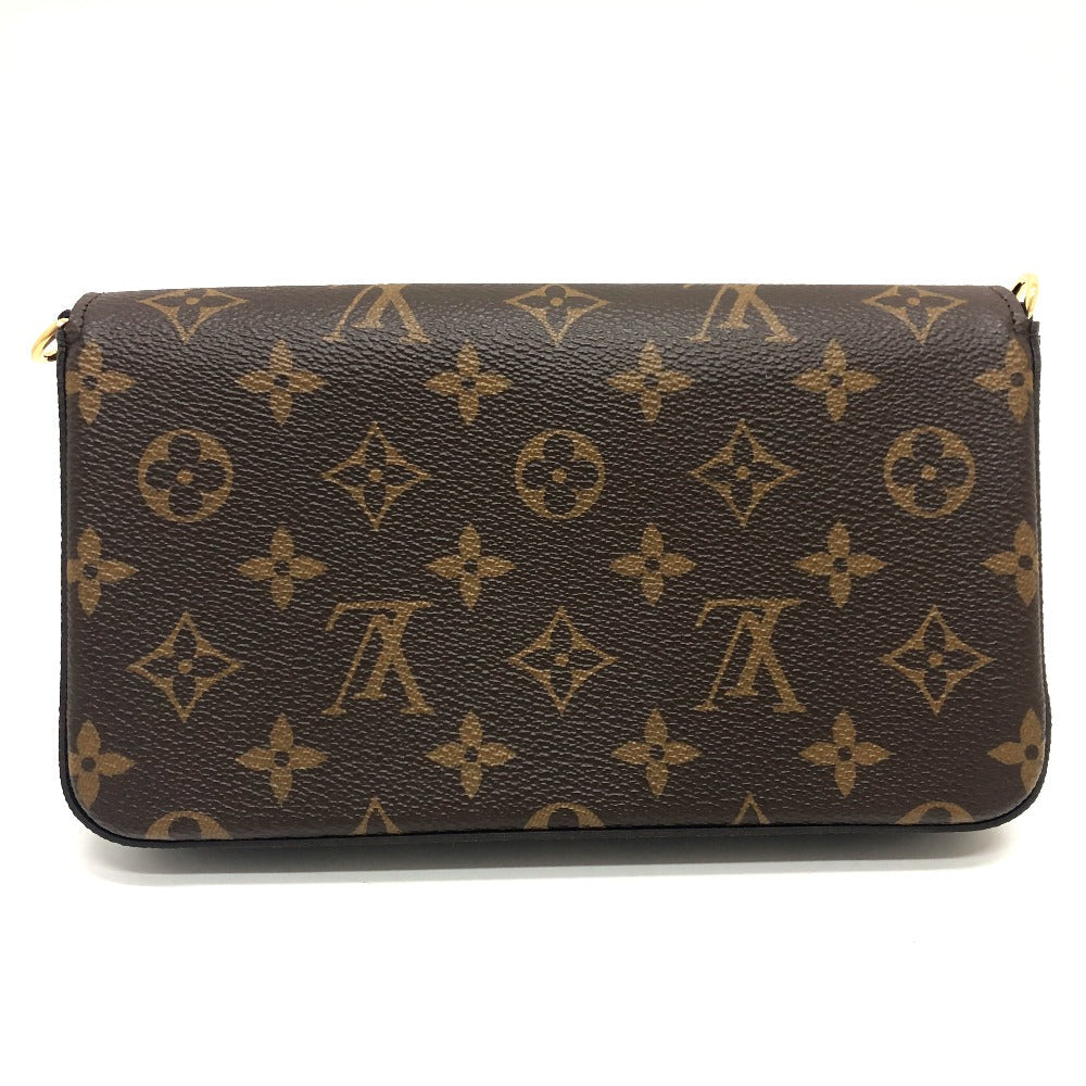 LOUIS VUITTON Shoulder Bag Monogram canvas Brown Pochette Felice Women