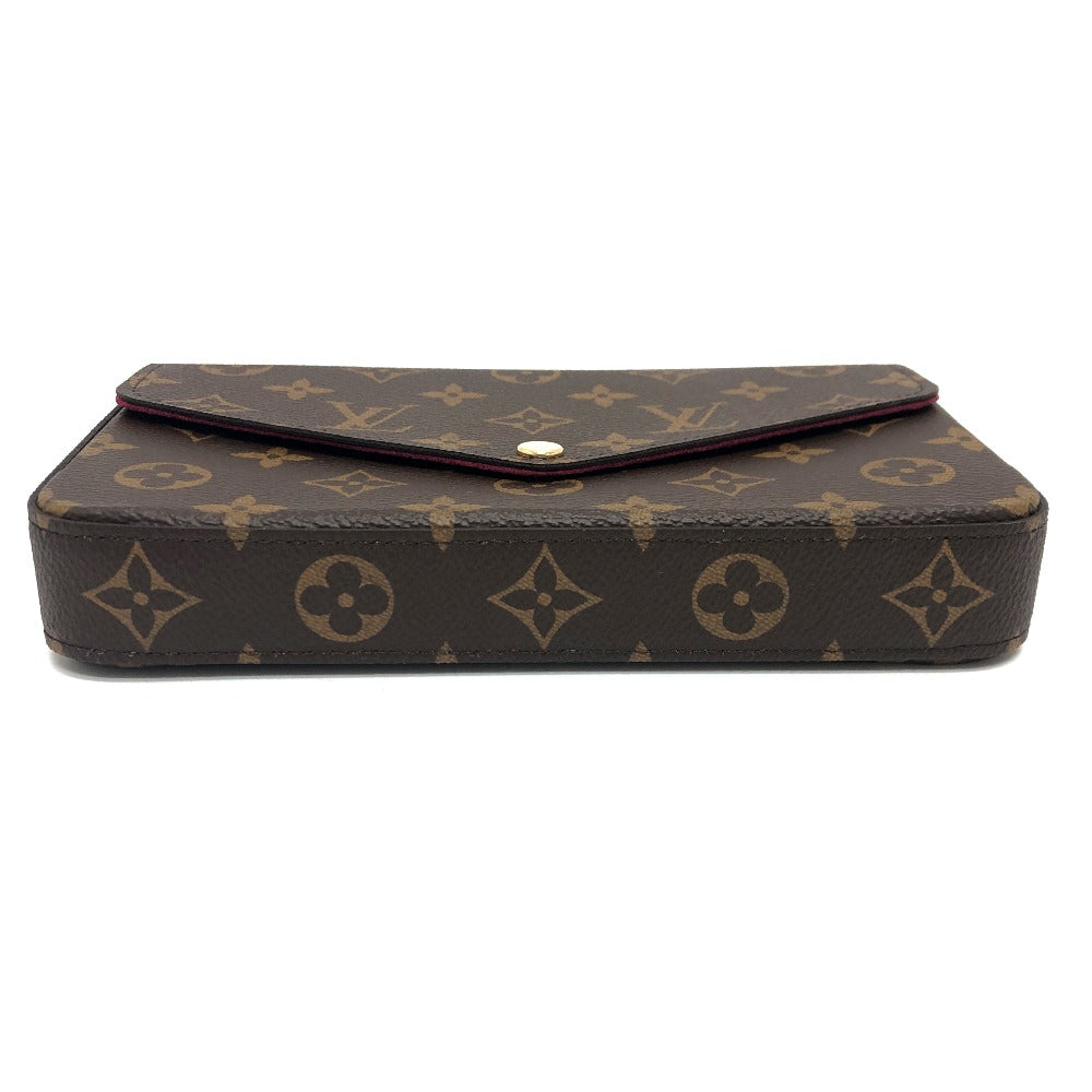 LOUIS VUITTON Shoulder Bag Monogram canvas Brown Pochette Felice Women