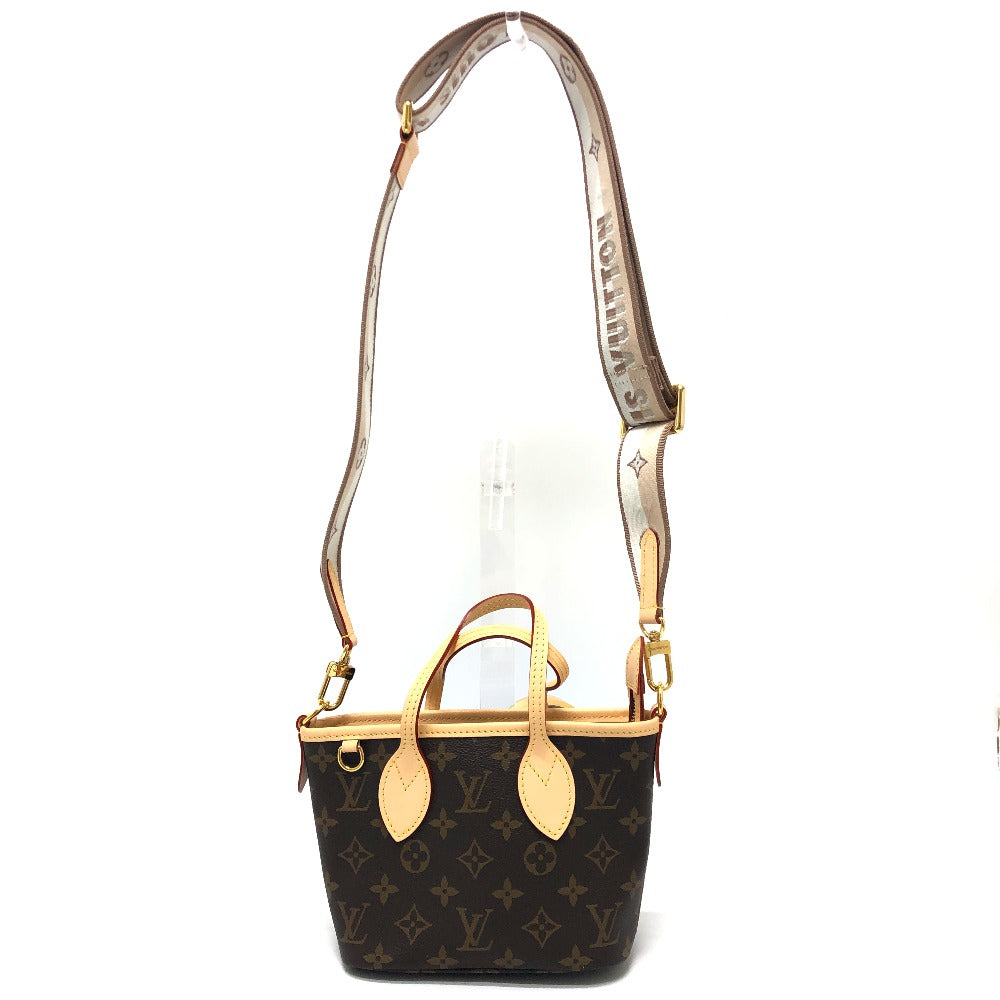 LOUIS VUITTON Handbag Monogram canvas Brown Tote Shoulder Bag Neverfull BB Women