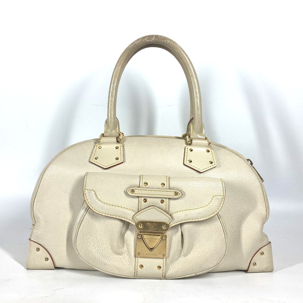 LOUIS VUITTON Shoulder Bag Suhari leather white Suhari Spaerb Women