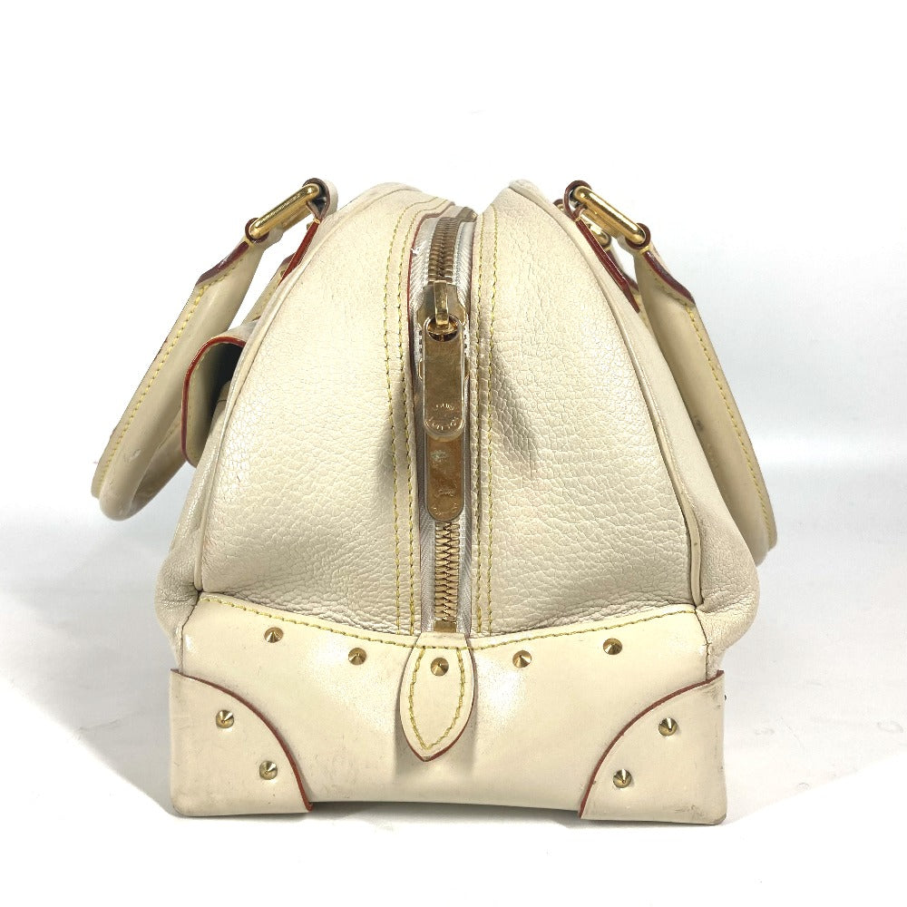 LOUIS VUITTON Shoulder Bag Suhari leather white Suhari Spaerb Women