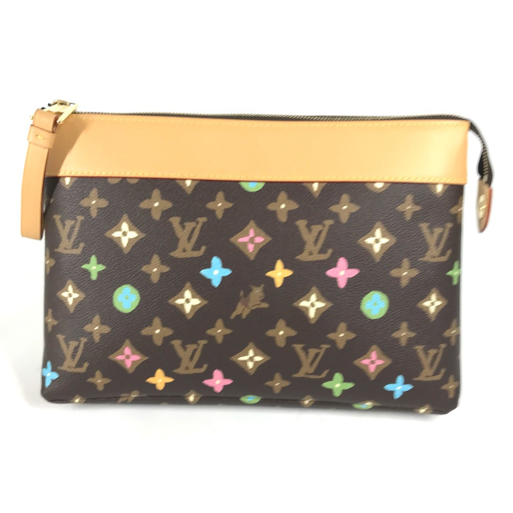 LOUIS VUITTON Clutch bag M83568 Canvas, Monogram Craggy Canvas Brown Monogram Craggy Pochette Voyage Souple
