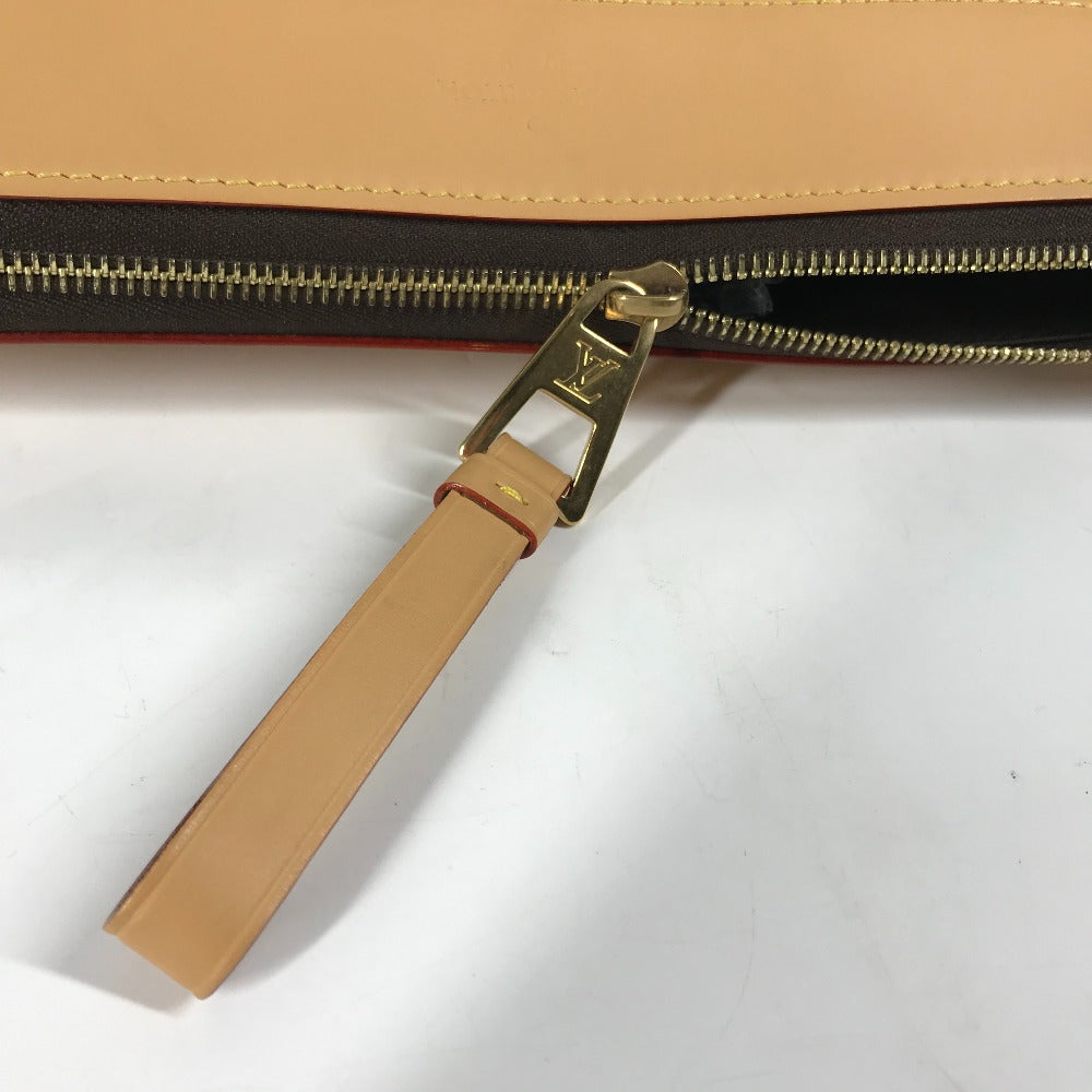 LOUIS VUITTON Clutch bag M83568 Canvas, Monogram Craggy Canvas Brown Monogram Craggy Pochette Voyage Souple