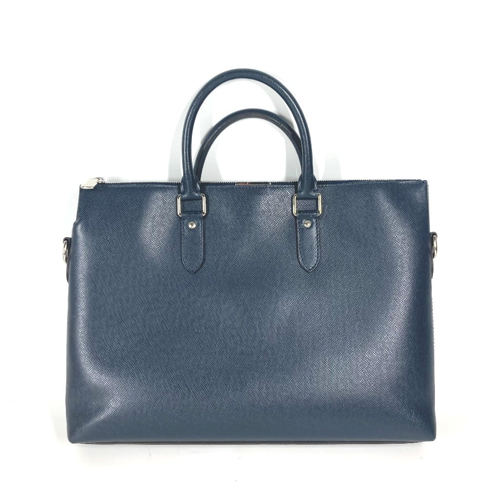 LOUIS VUITTON Business bag M33417ï¿½@ Taiga Leather Navy Taiga Anton mens