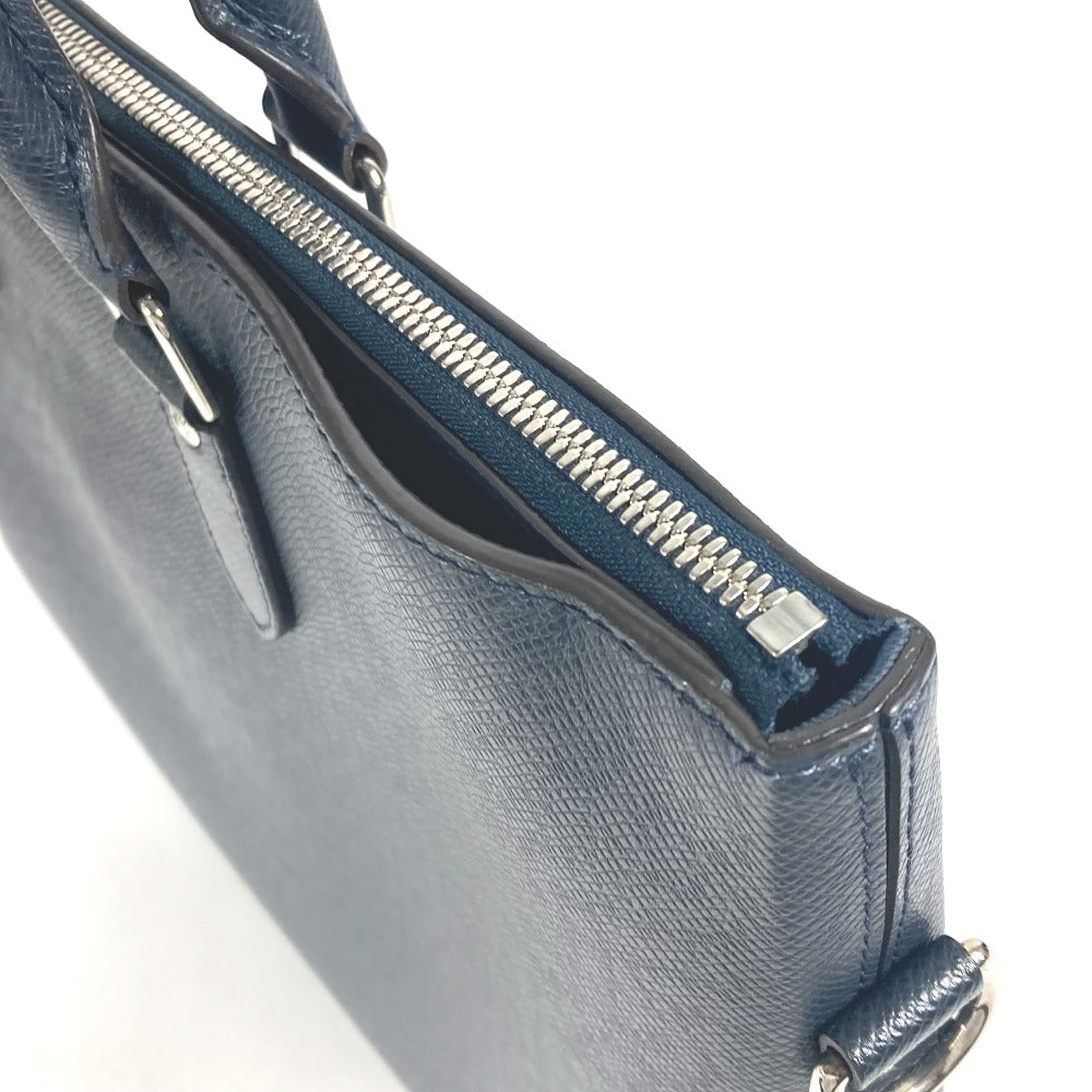 LOUIS VUITTON Business bag M33417? Taiga Leather Navy Taiga Anton