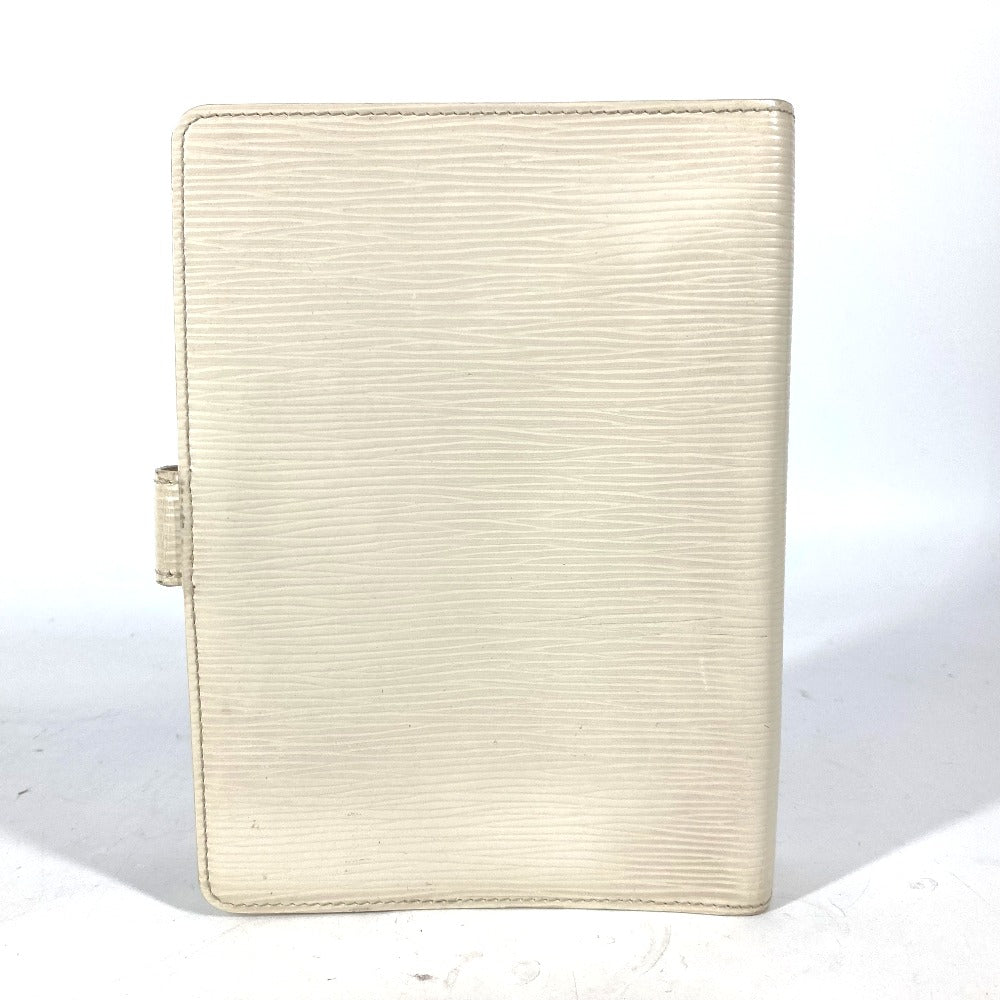LOUIS VUITTON Notebook cover R2004J Epi Leather white Epi Agenda MM Women