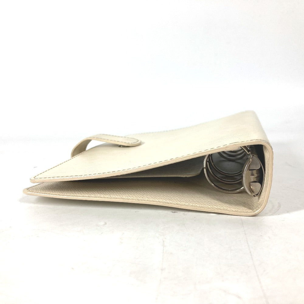 LOUIS VUITTON Notebook cover R2004J Epi Leather white Epi Agenda MM Women
