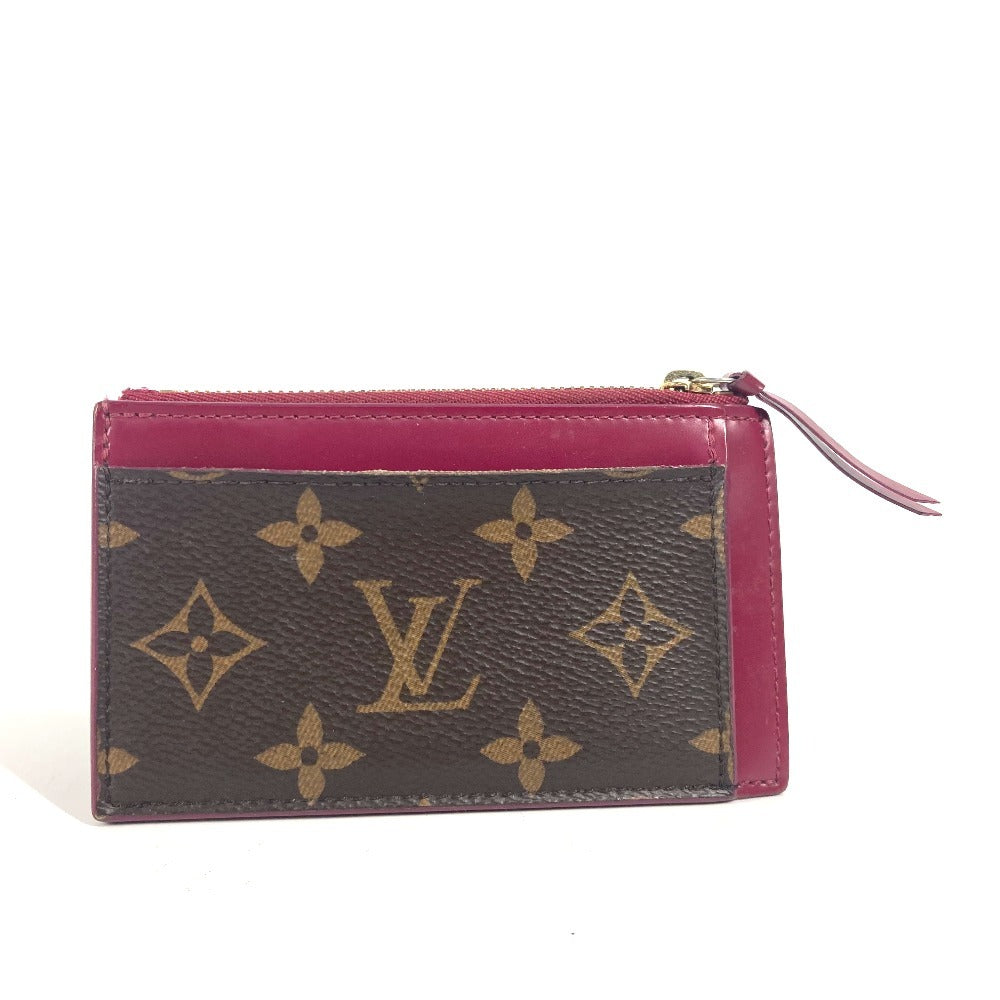 LOUIS VUITTON Coin case M67889 Monogram canvas Brown Monogram Porto Cult Zip Women