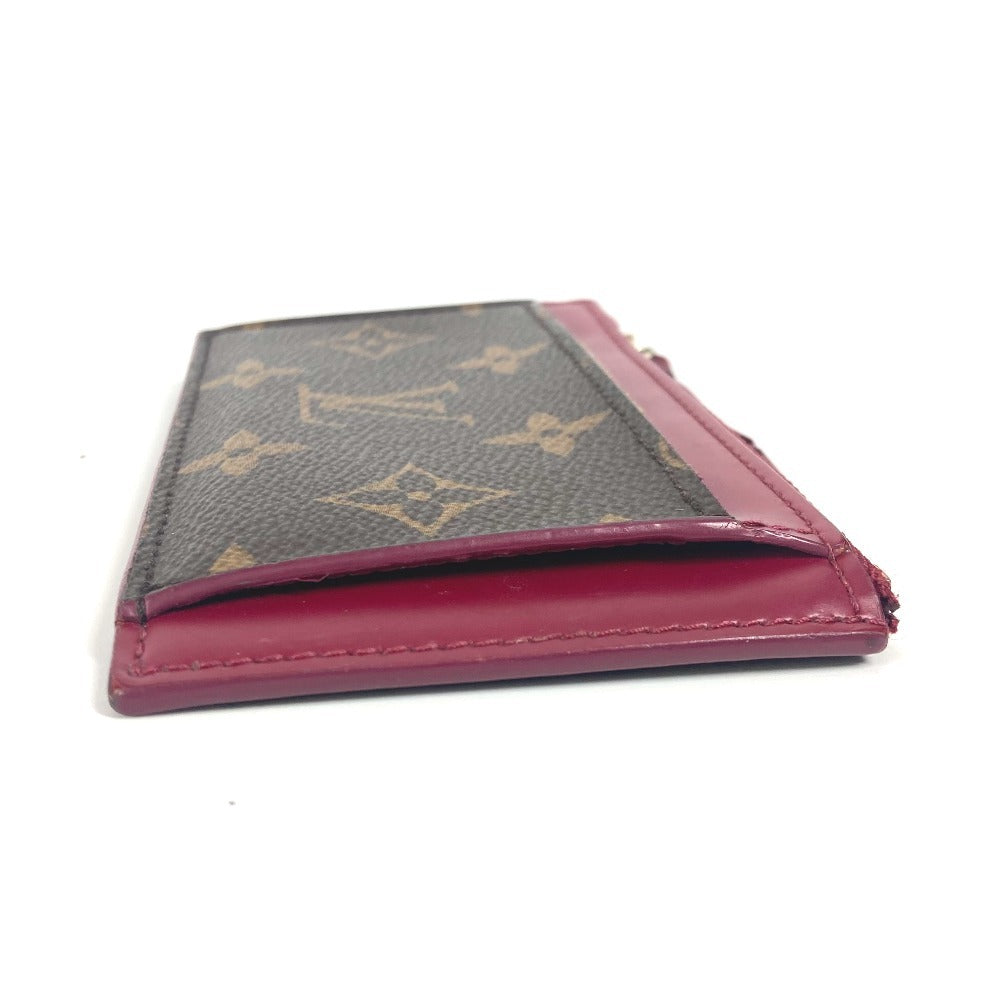 LOUIS VUITTON Coin case M67889 Monogram canvas Brown Monogram Porto Cult Zip Women