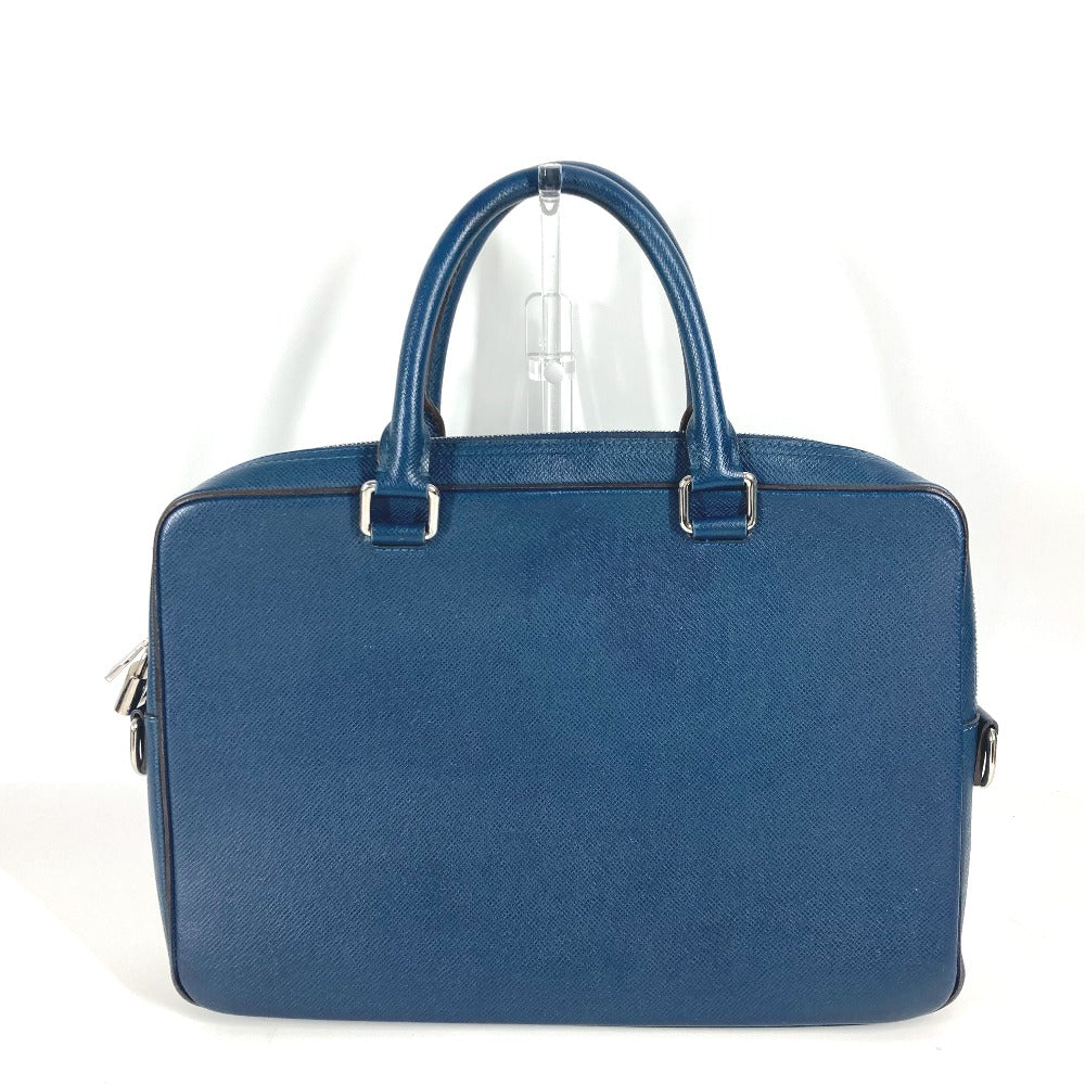 LOUIS VUITTON Business bag M32716 Taiga Leather Navy Taiga PDB Portodocument Business PM mens