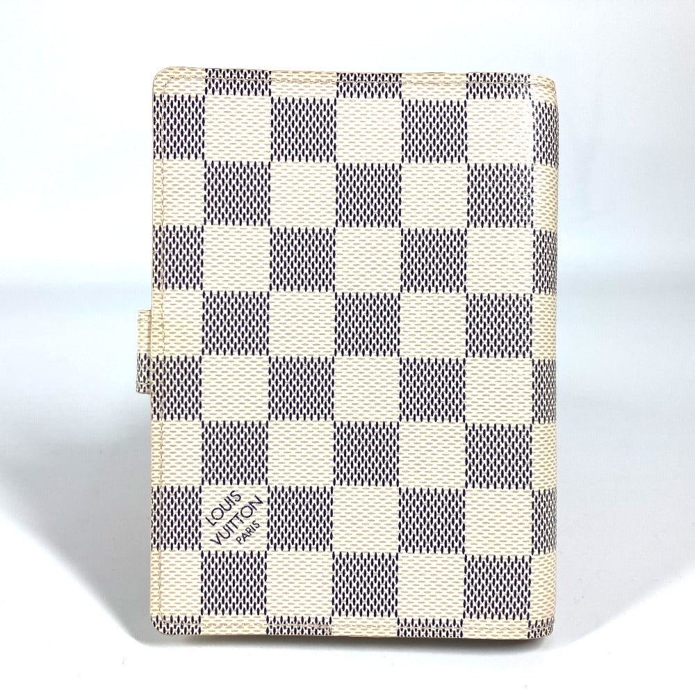 LOUIS VUITTON Notebook cover R20706 Damier Azur Canvas white Damier Azur Agenda PM Women(Unisex)
