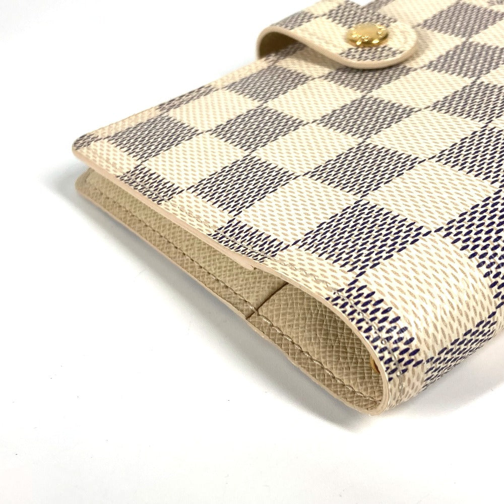 LOUIS VUITTON Notebook cover R20706 Damier Azur Canvas white Damier Azur Agenda PM Women(Unisex)