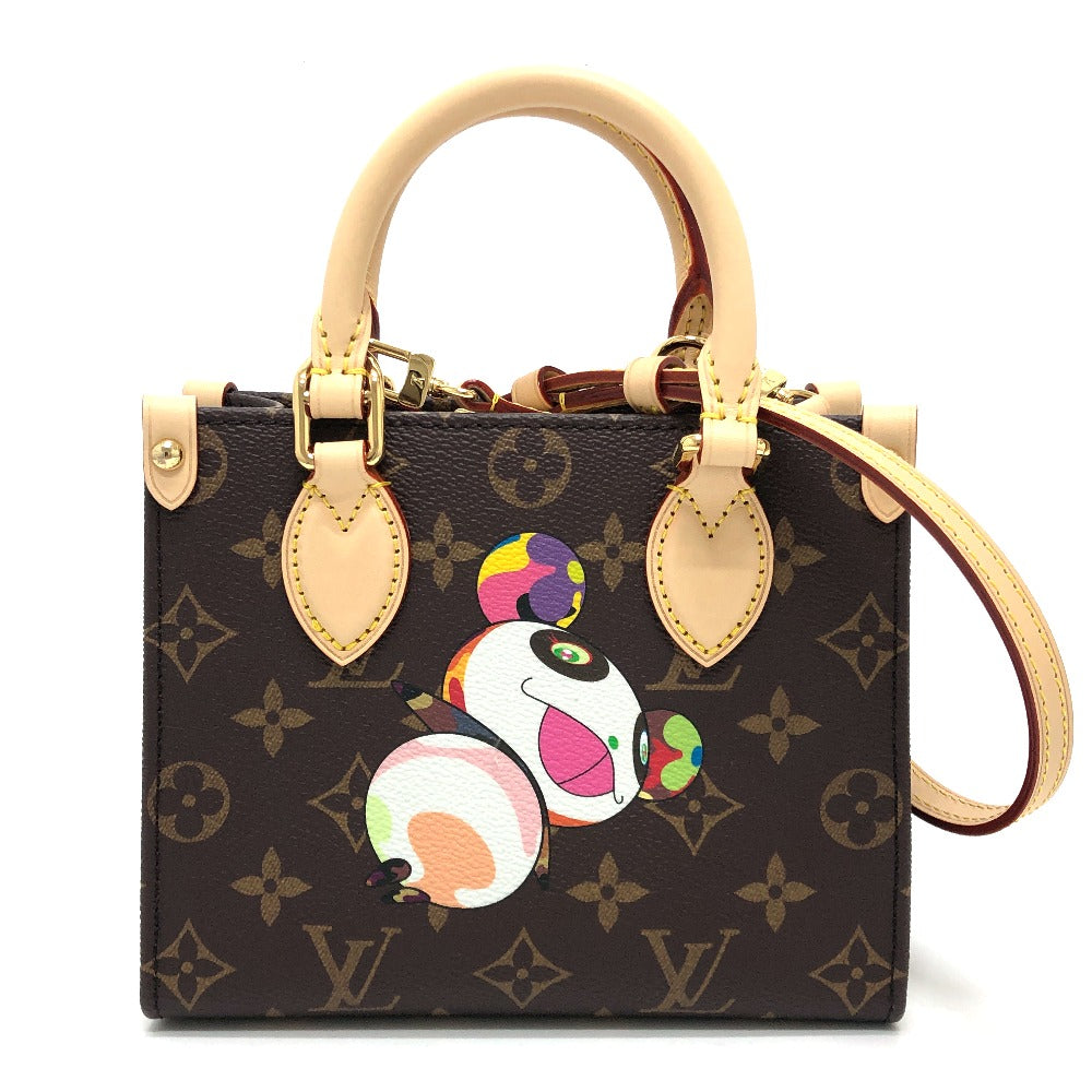 LOUIS VUITTON Handbag ï¼­13668 Monogram canvas Brown LVxTM On the Go BB