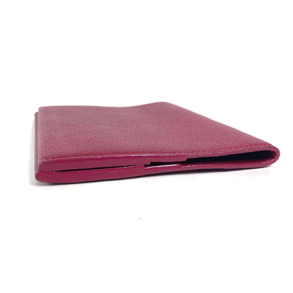 LOUIS VUITTON Note cover leather purple logo book cover Women